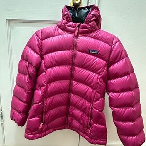 Patagonia girl’s down jackets with hoody